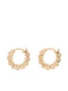 Shaun Leane Mini Serpent's Trace Hoop Earring In Gold