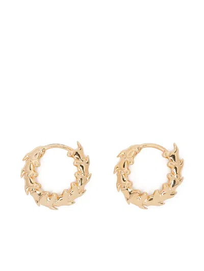 Shaun Leane Mini Serpent's Trace Hoop Earring In Gold