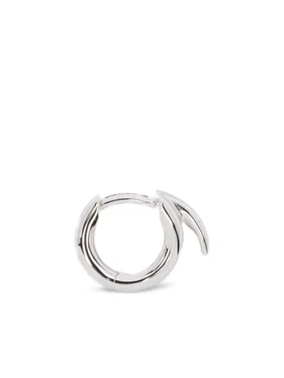 Shaun Leane Quill Mini Hoop Earring In Silver