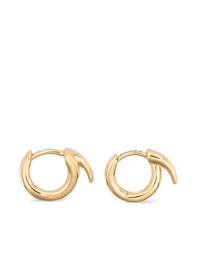 Shaun Leane Quill Mini Hoop Earrings In Gold