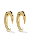 Shaun Leane Large Quill Talon Earrings In Gold