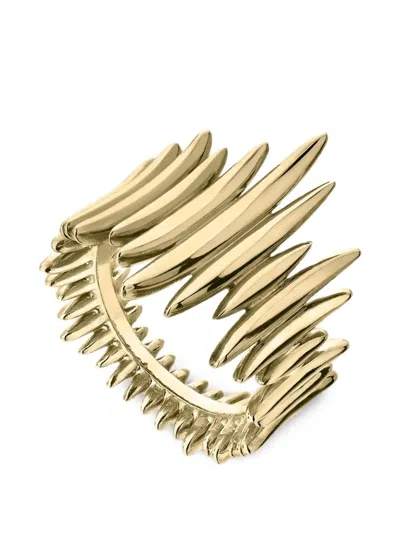 Shaun Leane Quill Wrap Ring In Gold