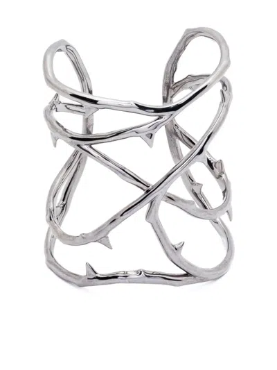 Shaun Leane Rose Thorn Cuff Bracelet In Metallic