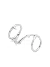 Shaun Leane Rose Thorn Hinged Ring In Brown