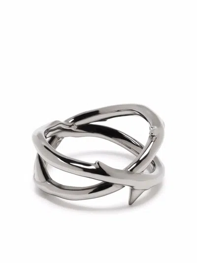 Shaun Leane Breiter Ring Mit Rosendornen In Black