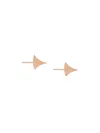 Shaun Leane Rose Thorne Large Stud Earrings In Metallic