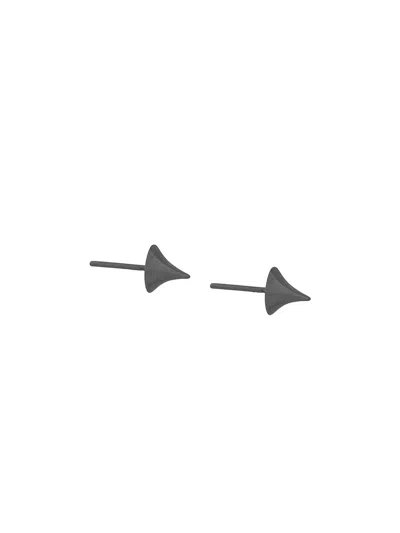 Shaun Leane Rose Thorne Small Stud Earrings In Metallic