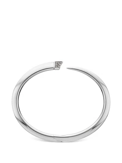 Shaun Leane Sabre Diamond Bangle In Silver
