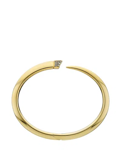 Shaun Leane Sabre Diamond-pavé Bracelet In Gold