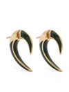 Shaun Leane Sabre Solis Talon Earrings In Gold