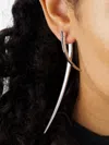 Shaun Leane Sabre Statement Crossover Earrings In Gold