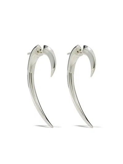 Shaun Leane Silver Hook Earrings In Sterling Silver