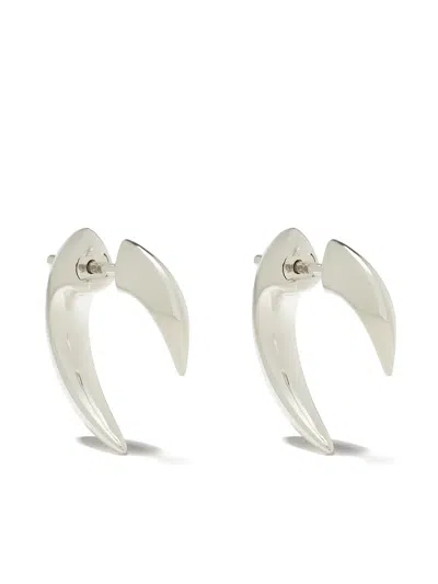 Shaun Leane Silver Mini Talon Earrings In Sterling Silver