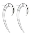 SHAUN LEANE STERLING SILVER HOOK EARRINGS (SIZE 1)