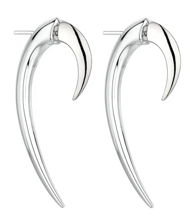 Shaun Leane Sterling Silver Hook Earrings (size 1)