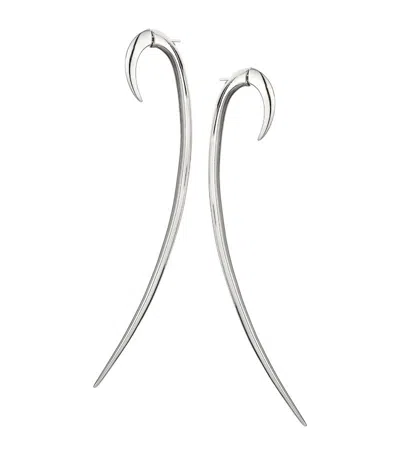 Shaun Leane Sterling Silver Hook Earrings (size 4)