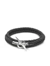 Shaun Leane Sterling Silver Talon Bracelet In Black
