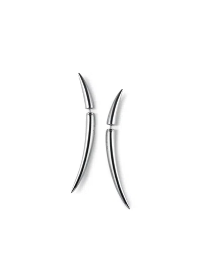 Shaun Leane Sterling Silver Talon Earrings In Metallic
