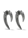 Shaun Leane Talon Earrings In Silver Black Rhodium