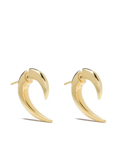 Shaun Leane Talon Earrings In Yellow Gold Vermeil