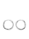 Shaun Leane Thorn Mini Hoop Earrings In Silver