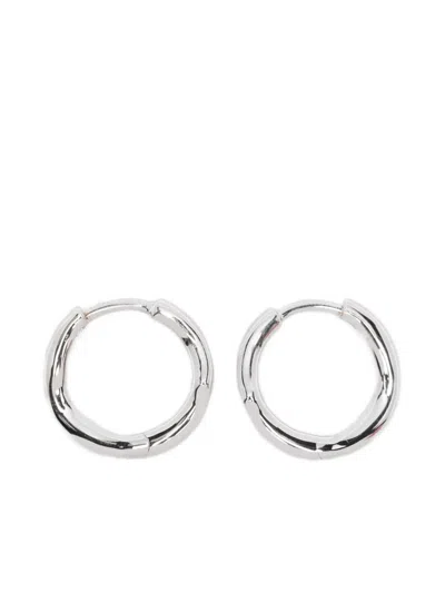Shaun Leane Thorn Mini Hoop Earrings In Silver