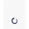 Shaun Leane Womens Silver Sabre Solis Sterling-silver And Enamel Ring In Silver