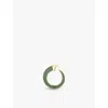 Shaun Leane Womens Yellow Gold Vermeil Sabre Solis 18ct Gold-plated Sterling-silver And Enamel Ring In Yellow Gold Vermeil