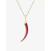 Shaun Leane Womens Yellow Gold Vermeil Sabre Solis 18ct Yellow Gold-plated Vermeil Sterling-silver A In Yellow Gold Vermeil