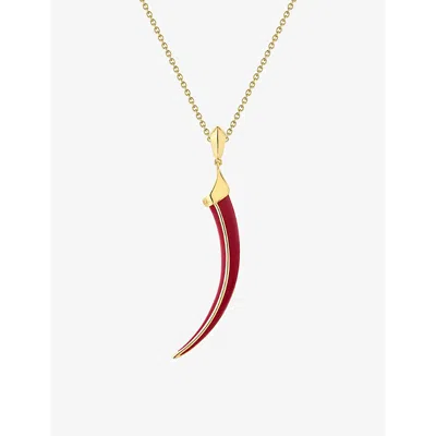 Shaun Leane Womens Yellow Gold Vermeil Sabre Solis 18ct Yellow Gold-plated Vermeil Sterling-silver A