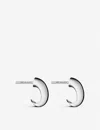 Shaun Leane Cat Claw Sterling Silver Hoop Earrings