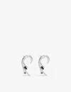 Shaun Leane Hooked Pearl Large Sterling-silver And Pearl Earrings In Silver
