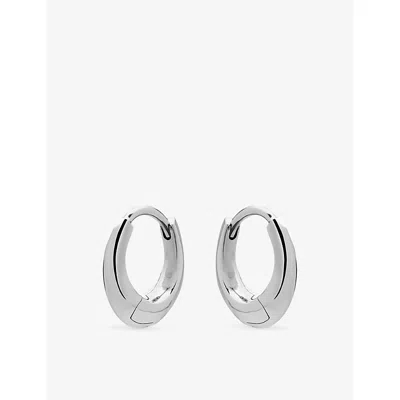 Shaun Leane Womens Sabre Mini Sterling-silver Hoop Earrings