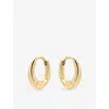 Shaun Leane Womens Sabre Mini 18ct Yellow Gold Vermeil Hoop Earrings In Gold