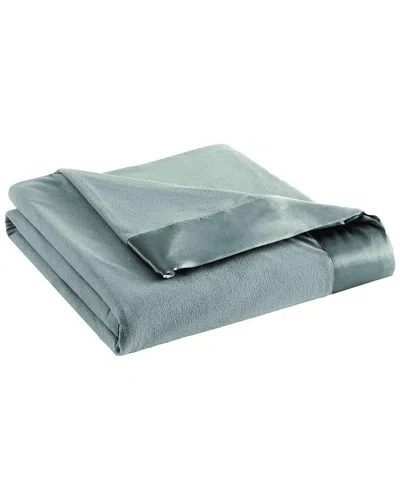 Shavel Home Micro Flannel® All Seasons Lightweight Sheet Blanket In Green