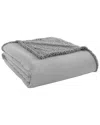 Shavel Home Micro Flannel® Reverse To Sherpa Blanket In Brown