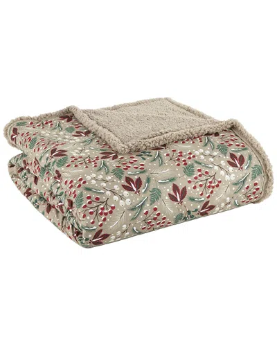 Shavel Home Micro Flannel® Reverse To Sherpa Blanket In Multi