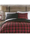 Shavel Home Micro Flannel® Reverse To Sherpa Comforter Set In Red