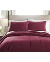 Shavel Home Micro Flannel® Reverse To Sherpa Comforter Set In Red