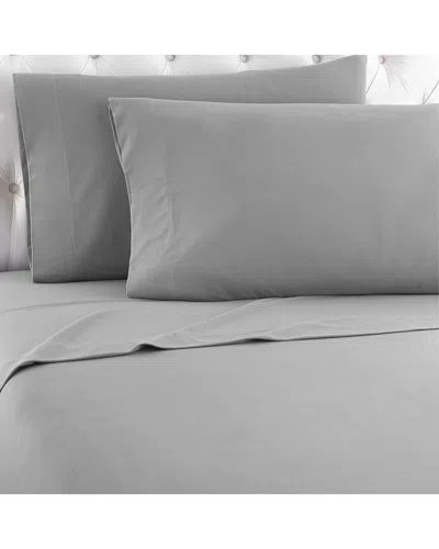 Shavel Home Micro Flannel® Solid Color Deep-pocket Sheet Set In Gray