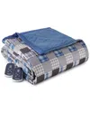 Shavel Home Products Micro Flannel 7 Layers Of Warmth Electric Blanket