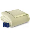 Shavel Home Products Micro Flannel 7 Layers Of Warmth Electric Blanket