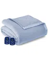 Shavel Home Products Micro Flannel 7 Layers Of Warmth Electric Blanket