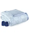 Shavel Home Products Micro Flannel Reverse To Sherpa Electric Blanket