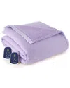 Shavel Home Products Micro Flannel Reverse To Sherpa Electric Blanket