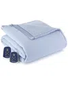 Shavel Home Products Micro Flannel Reverse To Sherpa Electric Blanket