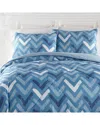 Shavel Home Seersucker Comforter Set In Blue