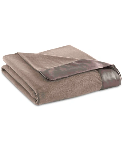 Shavel Micro Flannel All Seasons Year Round Full/queen Size Blanket In Hazelnut