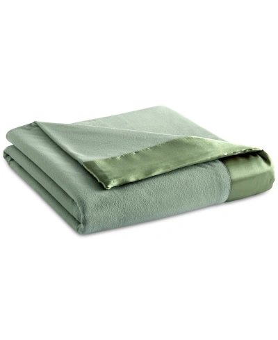 Shavel Micro Flannel All Seasons Year Round Sheet King Size Blanket In Willow
