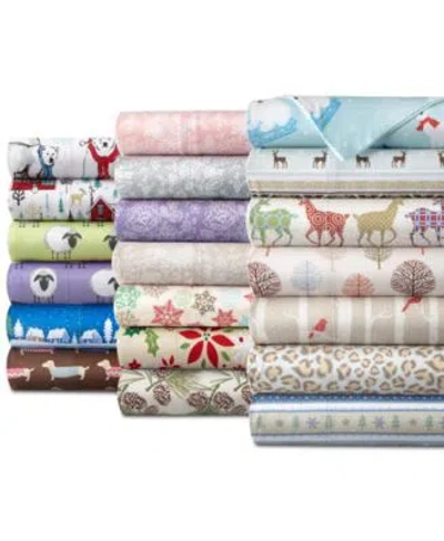 Shavel Micro Flannel Printed Sheet Sets In Cabins